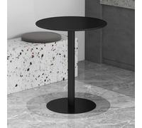 Modern Round High Top Table, 40.5×62/72cm Tall Side Table, Sturdy Pedestal Cocktail Table for Balcony, Home Bar, Cafe, Commercial Dining,Dessert Spots #4,62cm