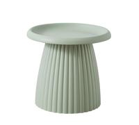 Modern Round Pedestal Coffee Table, Nordic Mushroom Design, Durable Plastic for Balcony or Living Room, Simple and Stylish