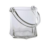 Modern Round Wine Ice Buckets Beverage Coolers Clear Champagne Cooling Bucket For Home Entertaining And Social Event