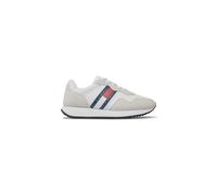 Leather Sneaker - male - Tommy Hilfiger - Sneakers - White - 11 UK - Shoes 11 UK