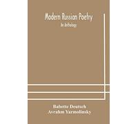 Modern Russian poetry: an anthology