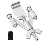 Modern Rustproof Metal Door Stop Without Tool Suitable for All Floor Types Quiet & Secure Design Denial Drill Door Block