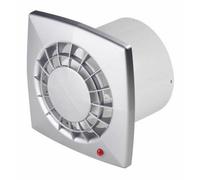 Modern Satin Bathroom Extractor Fan 100mm Wall / Ceiling Ventilation For Kitchen