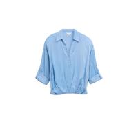 Modern Satin Shirt for Women Tom Tailor Bleu 42