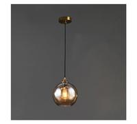 Modern Scandinavian LED Chandelier Elegant Glass Light Fixture for Living Room Bedroom and Home Decor Stylish Pendant Lamp for Contemporary Spaces