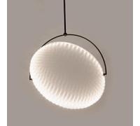 Modern Scandinavian Pendant Light - Creative Fabric Chandelier for Dining Room & Living Room - Simple, Stylish Hanging Lamp for Contemporary Home Decor