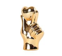 Modern Sculptures Home Decor | Creative Modern Room Decor Hand Gesture Statues,Multipurpose Heart Hand Statue Decorative Ornaments for Living Room Kitchen Bedroom