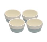 Modern Set of 4 Ceramic Ramekins Oven Safe Dessert Bowls Kitchen Baking Dish Set