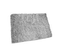 Modern Shaggy Rug Thick Dense Non Shed Super Soft Pile Non Slip Carpet Runner Small Large Area Rugs for Bedroom Living Room Hall Hallways, Grey-50 x 80 cm