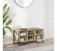 vidaXL Shoe Cabinet Shoe Storage Shelf Shoe Rack Sonoma Oak Engineered Wood