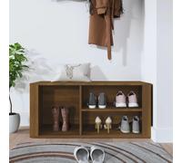 Modern Shoe Rack Storage Cabinet Home Shoe Cupboard Organiser Engineered Wood