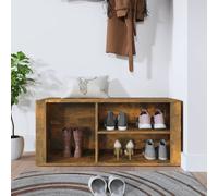 Modern Shoe Rack Storage Cabinet Home Shoe Cupboard Organiser Engineered Wood