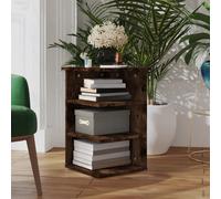 Modern Side Cabinet Home Storage Shelf Organiser Unit Engineered Wood vidaXL