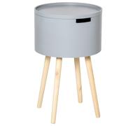 Modern Side Table with Hidden Storage Space