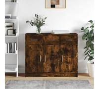 Modern Sideboard Buffet Storage Cabinet Display Cupboard Engineered Wood Vidaxl