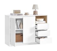 Modern Sideboard Cabinet with Adjustable Shelf and Drawers