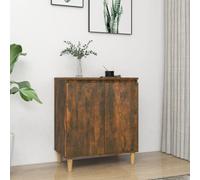vidaXL Sideboard Smoked Oak 60X35X70 Cm Engineered Wood, Brown