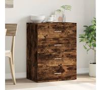 Modern Sideboard Kitchen Storage Cabinet with 4 Drawers Home Storage Unit