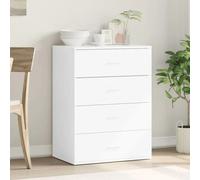 Modern Sideboard Kitchen Storage Cabinet with 4 Drawers Home Storage Unit