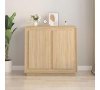 Modern Sideboard Side Cabinet Home Storage Cupboard Engineered Wood Vidaxl