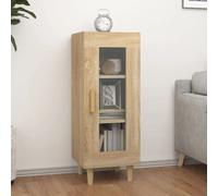 Modern Sideboard Storage Cabinet Display Highboard Unit Cupboard Engineered Wood