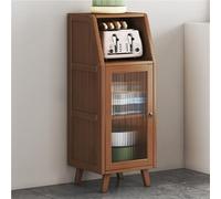 Modern Sideboard Storage Cabinet Prefab Tiny Home Kitchen Hutch Multi-Functional Bakers Rack & Kitchen Island Stylish Foyer & Study nizer (13.8"x13"x37.4")