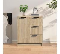 vidaXL Sideboard Sonoma Oak Engineered Wood