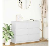 Modern Sideboard TV Unit Buffet Side Cabinet Kitchen Cupboard with 3 L Drawers