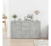 Modern Sideboard Wood 120x36x69 cm Storage Cabinet Buffet