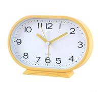 Modern Silent Sweep Alarm Clock with Large Display for Bedroom Desk | Quiet Quartz Movement, Large Easy-read for dial, Modern Minimalist Design, AA for battery Powered,For Students Bedroom Office