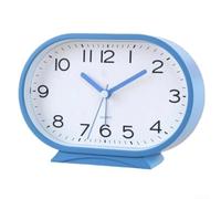 Modern Silent Sweep Alarm Clock with Large Display for Bedroom Desk | Quiet Quartz Movement, Large Easy-read for dial, Modern Minimalist Design, AA for battery Powered,For Students Bedroom Office