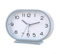 Modern Silent Sweep Alarm Clock with Large Display for Bedroom Desk | Quiet Quartz Movement, Large Easy-read for dial, Modern Minimalist Design, AA for battery Powered,For Students Bedroom Office