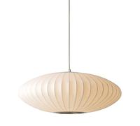 Modern Silk Pendant Lamp Japanese Lantern Style Single Head Silk Cocoon Chandelier Decorative Dining Table Light Fixture (70 cm White) - Ideal for Home Decor