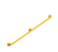 Modern Silver Stair il Wall Mount Non-Slip Railing for Loft Porch Deck Kindergarten Hallway - Yellow 140CM (4.6ft) - Safe & Stylish Support