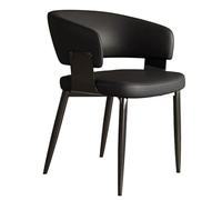 Modern, simple and light luxury, carbon steel chair frame with cushions, suitable for kitchen chairs in kitchens, dining rooms, bedrooms, living rooms, makeup, office and other functions