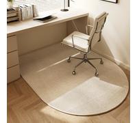 Modern Simple Art Office Chair Mat Anti-Slip Silent Hard Floor Protector Rolling Desk Chair Mat for Hardwood Floors - 80x120CM & Stylish Solution for Home Office