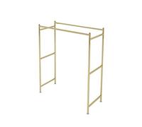Modern Simple Display Stand,Nordic Drying Rack for Coats,Trousers,Shirts,Dresses,Sweaters,Organization Garment Rack for Clothes Store,Laundry,Balcony,150cm(Size:150 * 120CM,Color:gold)