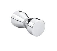 Modern Simple Glass Door Handle Bathroom Sliding Doors Knob Replacement Aluminum Alloy Round Sliding Pulls Gate