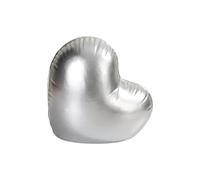 Modern Simple Heart Shape Ceramic Tissue Box Artistic Design Glazed Finish Sturdy Materials for Elegant Homes Decors Living Room Bedroom Enhancement Pet Safe