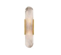 Modern Simple Marble Wall Lampsd Black Led Creative Atmosphere Wall Sconces Light Bedroom Bedside Dining Room Wall Light for Aisle Corridor Kitchen Study Entrance Bard10.3 * 50Cm/D/10.3 * 50Cm