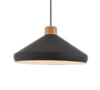 Modern Simple Restaurant Fixture, Color Macaron E27 Base Pendant Light, Wood Art Room Decorative Light, Cafe Ceiling Hanging Lamp, for Kitchen Island, Dining