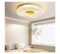 Modern Simple Style Gold Led Ceiling Lamp Compatible with Living Room Bedroom Dining Room Kitchen Study Round Design Chandelier Light,minimalist style