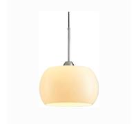 Modern Simple White Milk Glass Pendant Light Fixture | Decorative Hanging Lamp for Bedroom, Living Room, Hotel, Bar, Restaurant | E27 LED Light Source