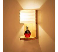 Modern Simplicity Solid Wood Victoria Bedside Wall Light Nordic Hallway Living Room Wall Lamp Creative Oak Pub Cafe Club Study Room Bedroom Wall Lantern