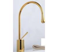 Modern Single Hole Kitchen Faucet with Hot & Cold Water, Under-Counter Design, Drip-Free, Sleek Mixer Tap for Home Use, Stylish & Durable Sink Accessory