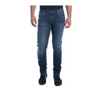 Modern Skinny Fit Denim Jeans, male, Slim Fit Jeans, Blue, W28, Jeans W28