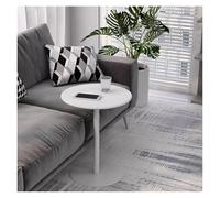 Modern Small Metal Side Table - Versatile Use for Living Room, Patio, Kitchen & Dining - Slish Sofa End Table, Outdoor Coffee Bar, Bistro ack Table (40x72cm)