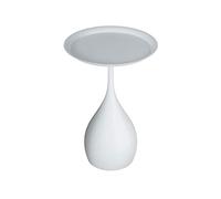 Modern Small Round Coffee Table - Minimalist Sofa Side Table for Living Room Bedside or Mini Spaces - Stylish and Functional Design (B)