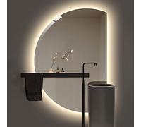 Modern Smart FullLength Mirror LED Backlit Bathroom Mirror 3 Colors Dimmable Touch Switch Stylish Home Decor120x80cm