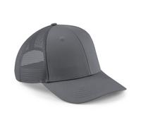 Modern Snapback Trucker Hat 6-Panels Semi-Curved Peak Mesh Back Baseball Cap